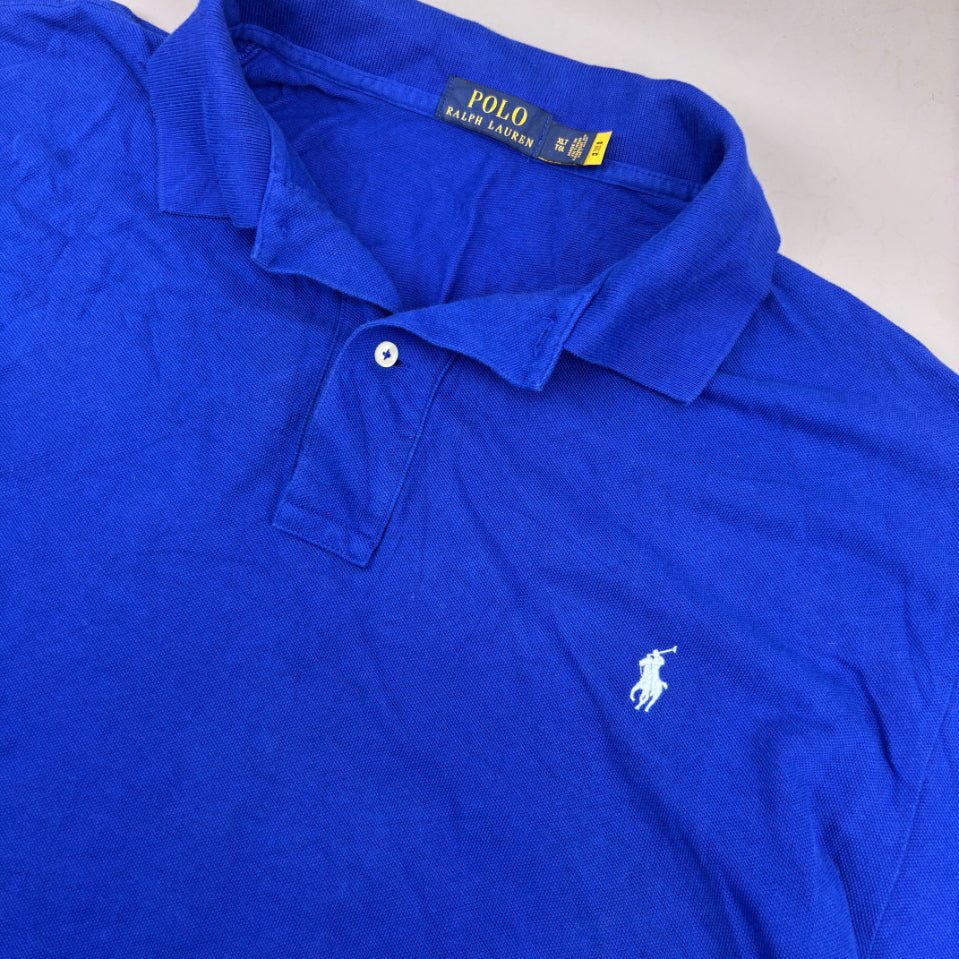 Blue Ralph Lauren Polo Shirt - Men XL - Very Good - Revaleur