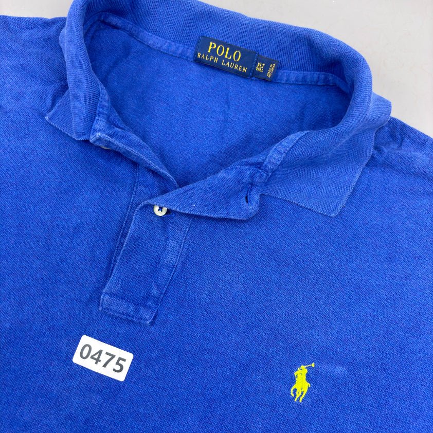 Blue Ralph Lauren Polo Shirt - Men XL - Very Good - Revaleur