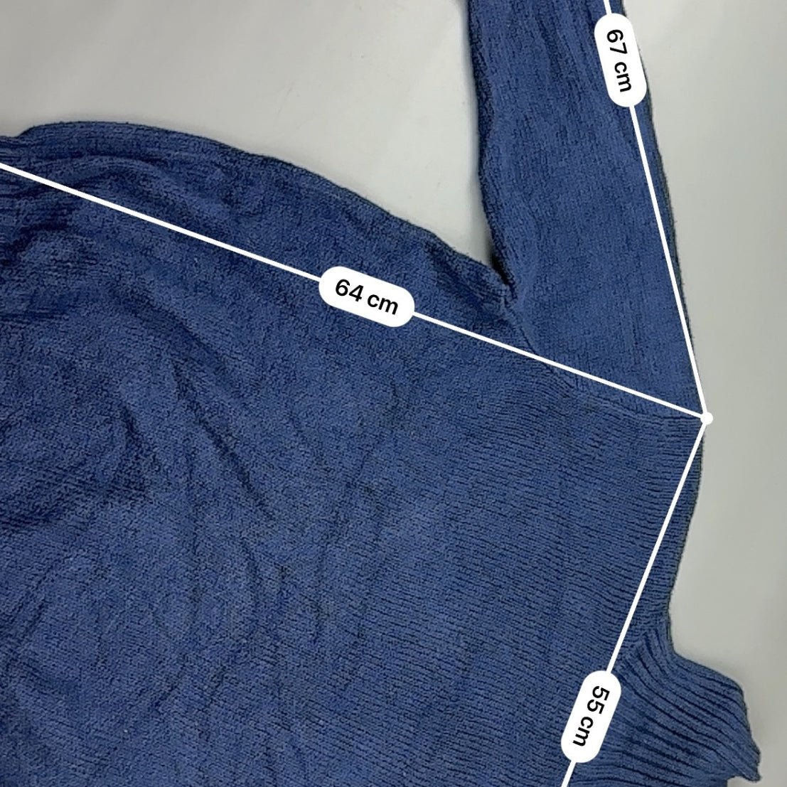 Blue Ralph Lauren Turtleneck - XL - Very Good - Revaleur