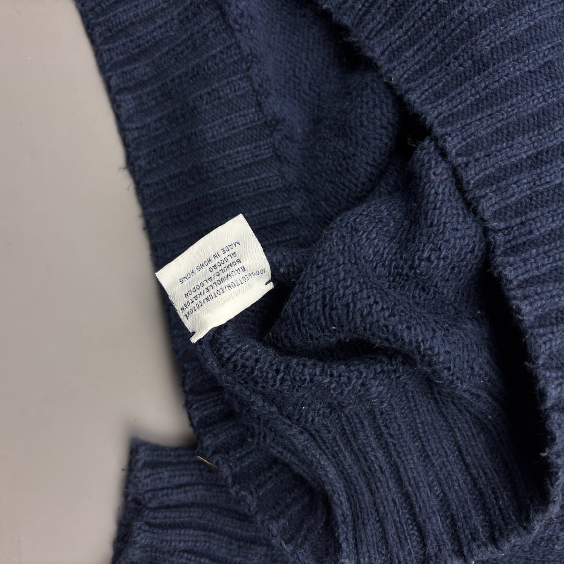 Blue Ralph Lauren Turtleneck - XL - Very Good - Revaleur