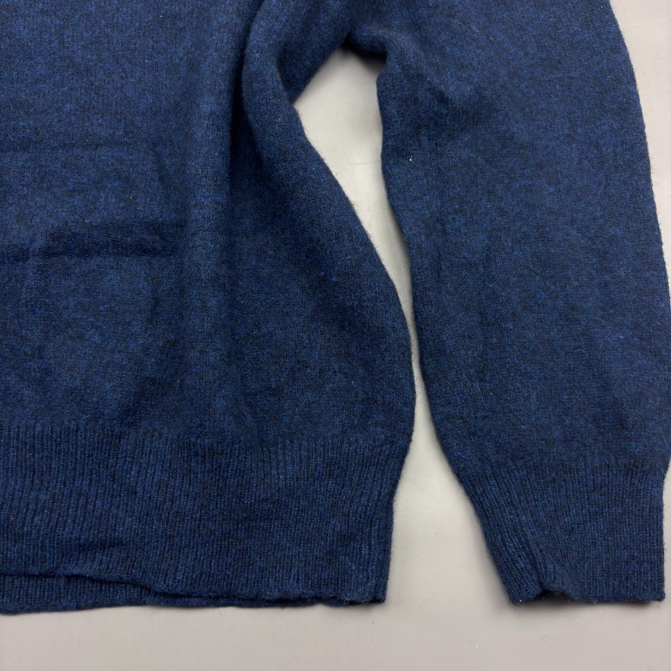 Blue Ralph Lauren V - neck Sweater - L - Very Good - Revaleur