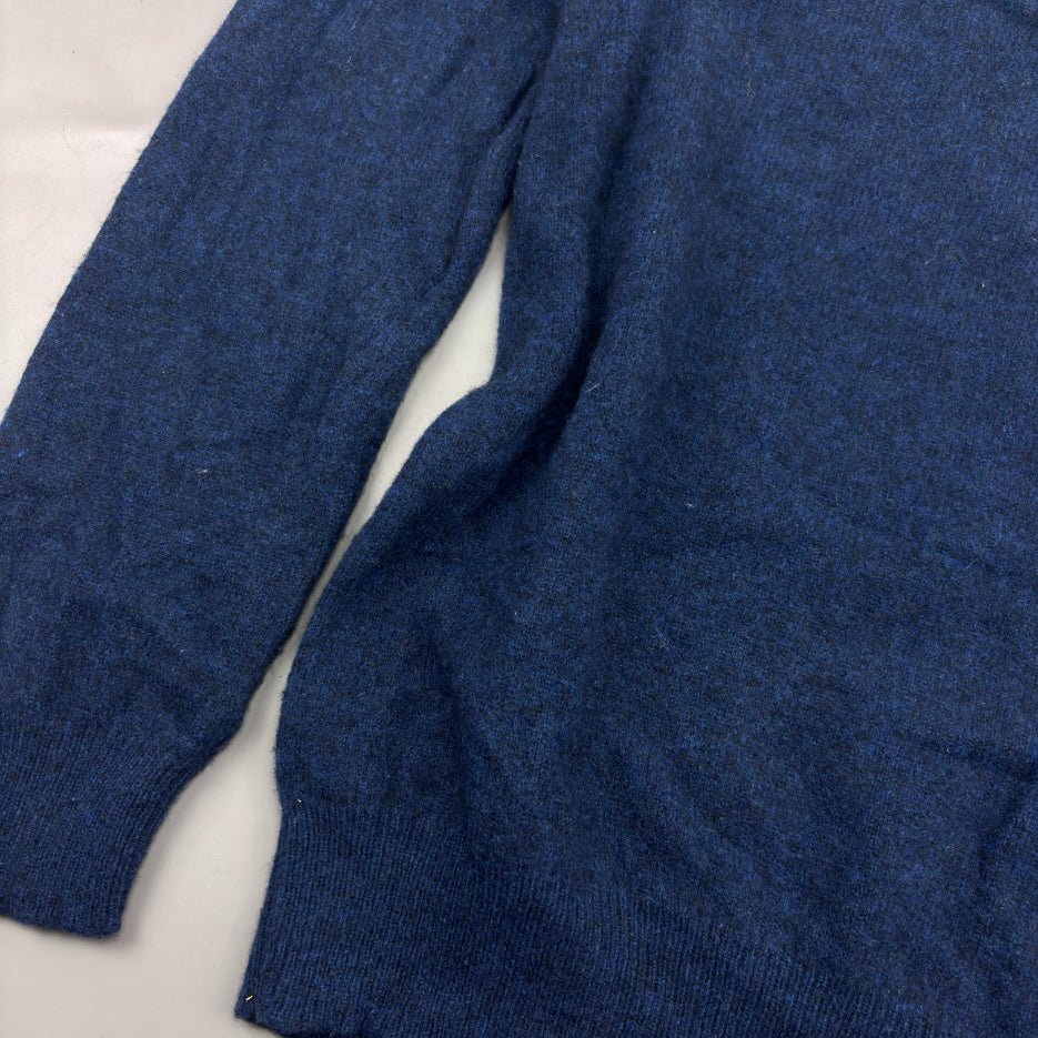 Blue Ralph Lauren V - neck Sweater - L - Very Good - Revaleur