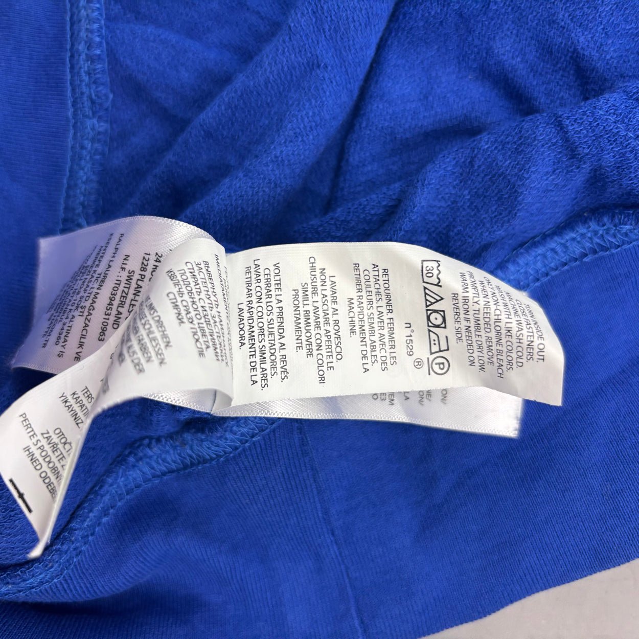 Blue Ralph Lauren Zip Vest - Boys XL - Very Good - Revaleur