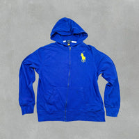 Blue Ralph Lauren Zip Vest - Boys XL - Very Good - Revaleur