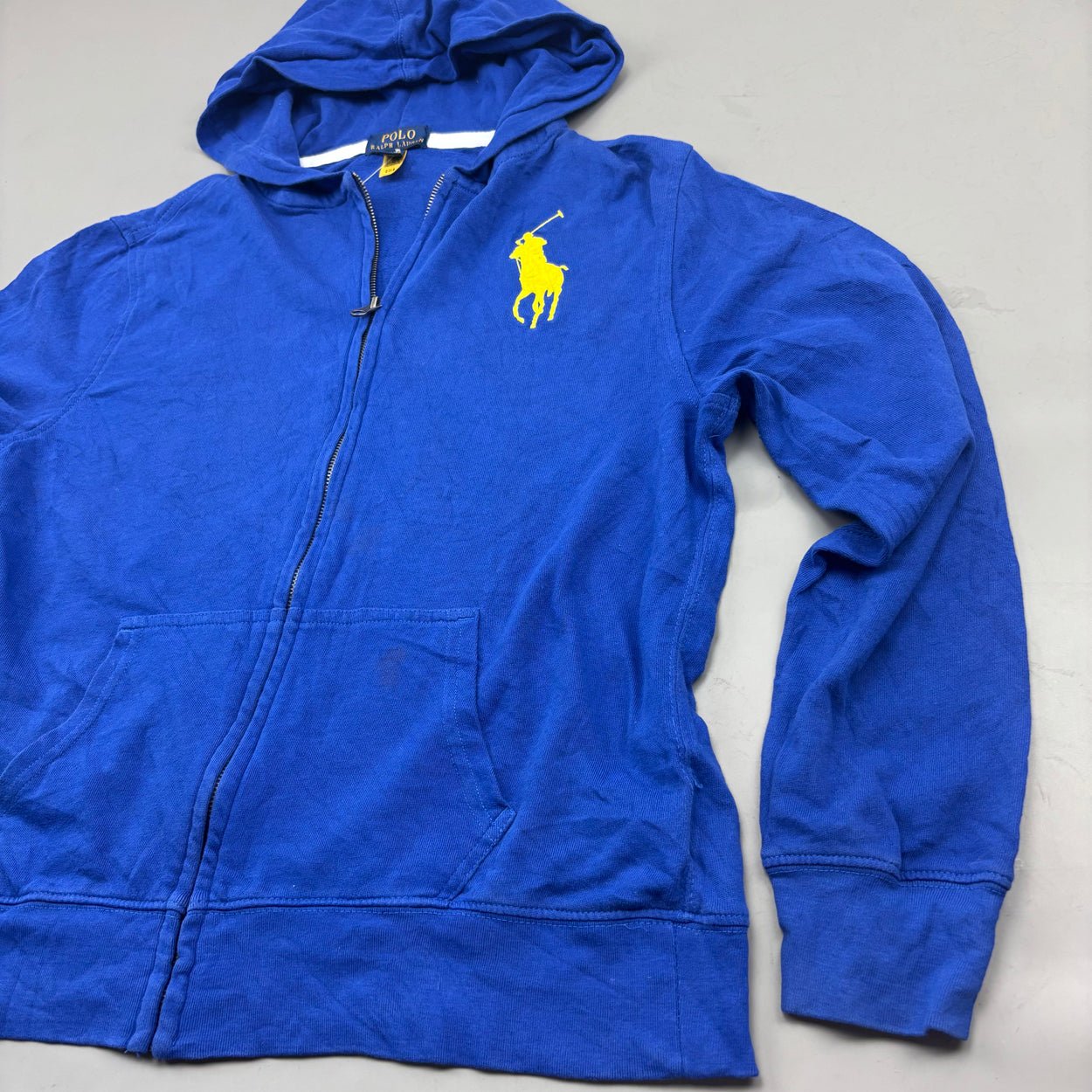 Blue Ralph Lauren Zip Vest - Boys XL - Very Good - Revaleur