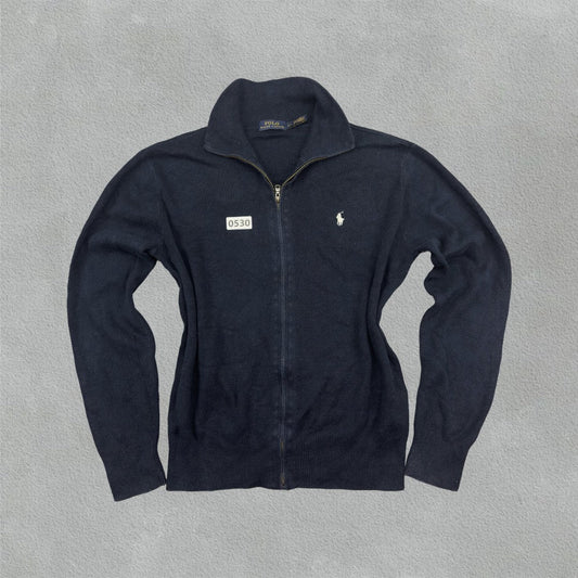 Blue Ralph Lauren Zip Vest - L - Very Good - Revaleur