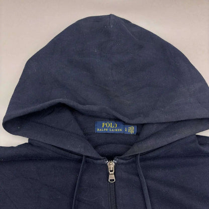 Blue Ralph Lauren Zip Vest - L - Very Good - Revaleur