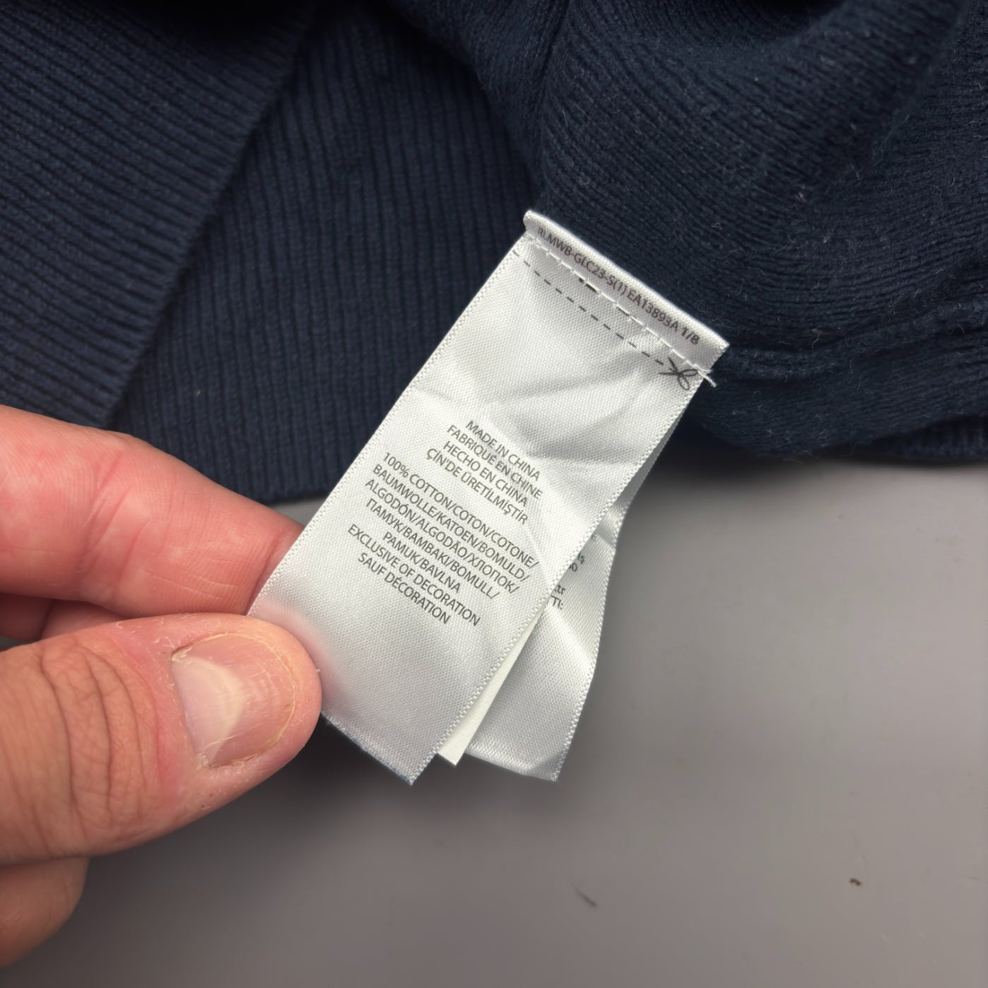 Blue Ralph Lauren Zip Vest - L - Very Good - Revaleur