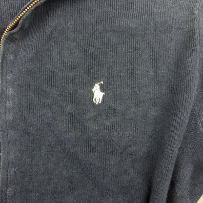 Blue Ralph Lauren Zip Vest - L - Very Good - Revaleur