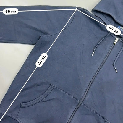 Blue Ralph Lauren Zip Vest - L - Very Good - Revaleur