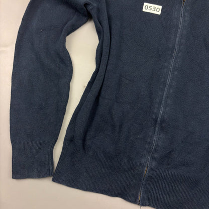 Blue Ralph Lauren Zip Vest - L - Very Good - Revaleur