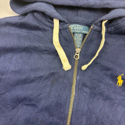 Blue Ralph Lauren Zip Vest - M - Very Good - Revaleur