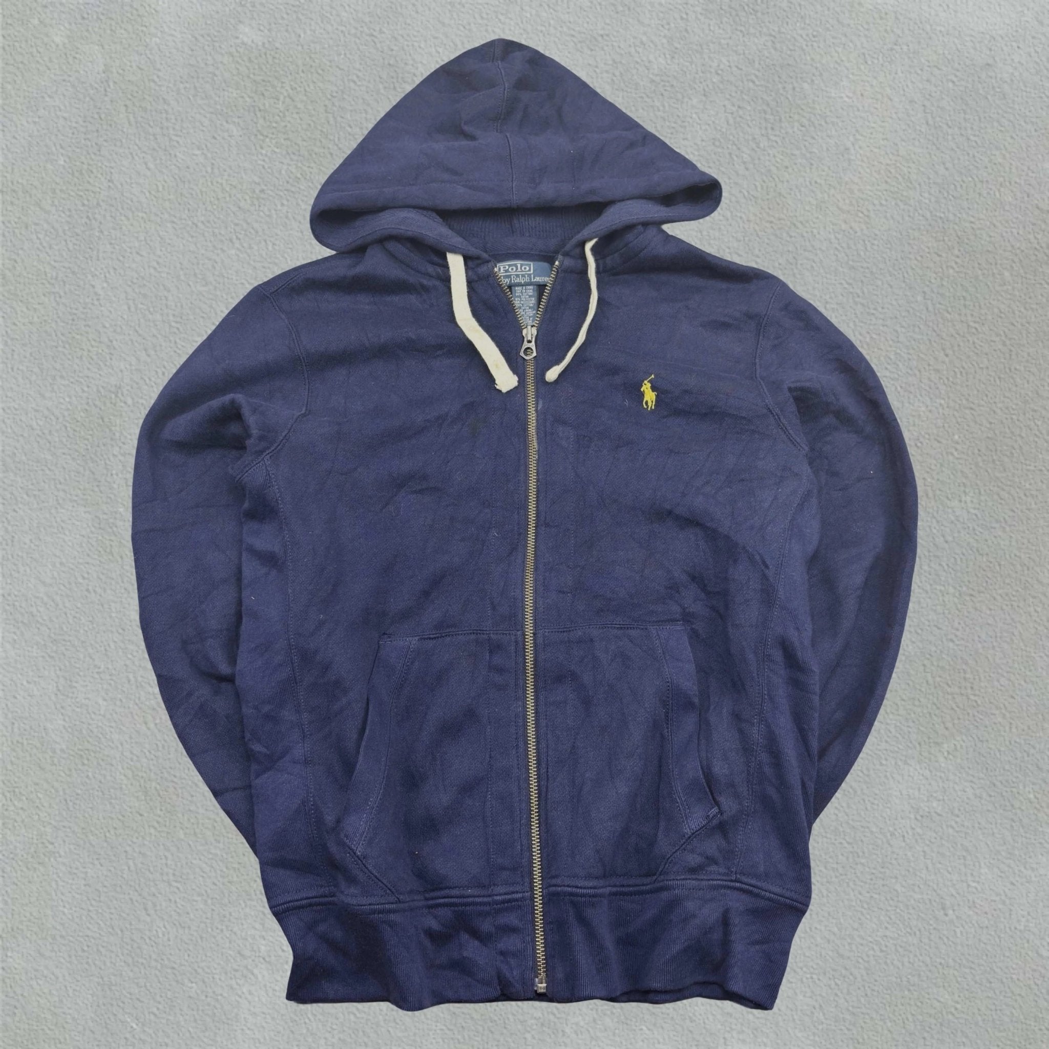 Blue Ralph Lauren Zip Vest - M - Very Good - Revaleur