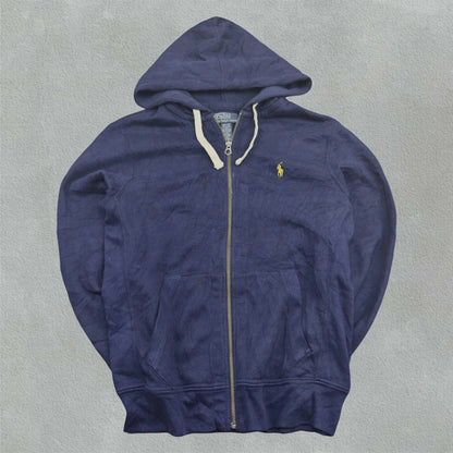 Blue Ralph Lauren Zip Vest - M - Very Good - Revaleur