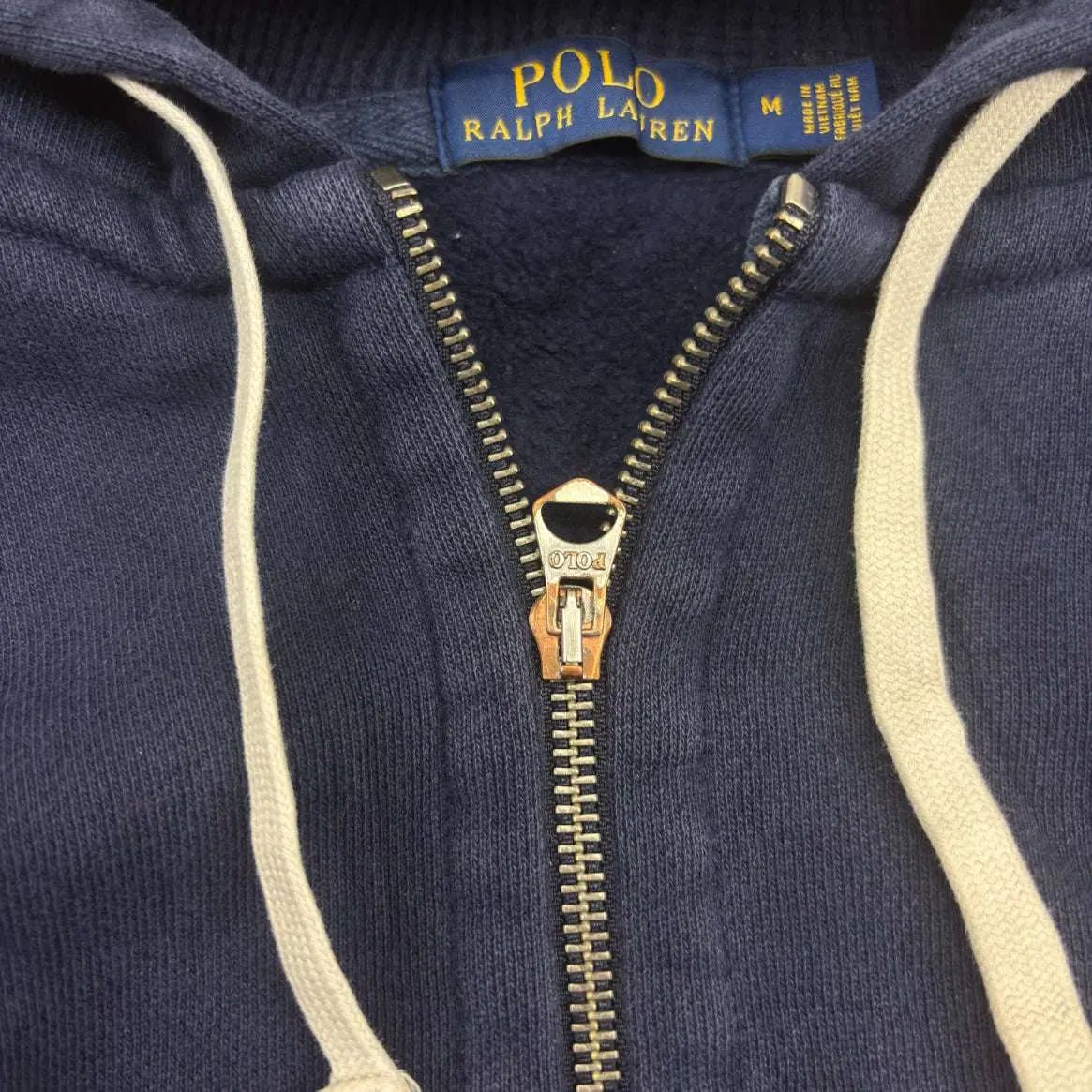 Blue Ralph Lauren Zip Vest - M - Very Good - Revaleur