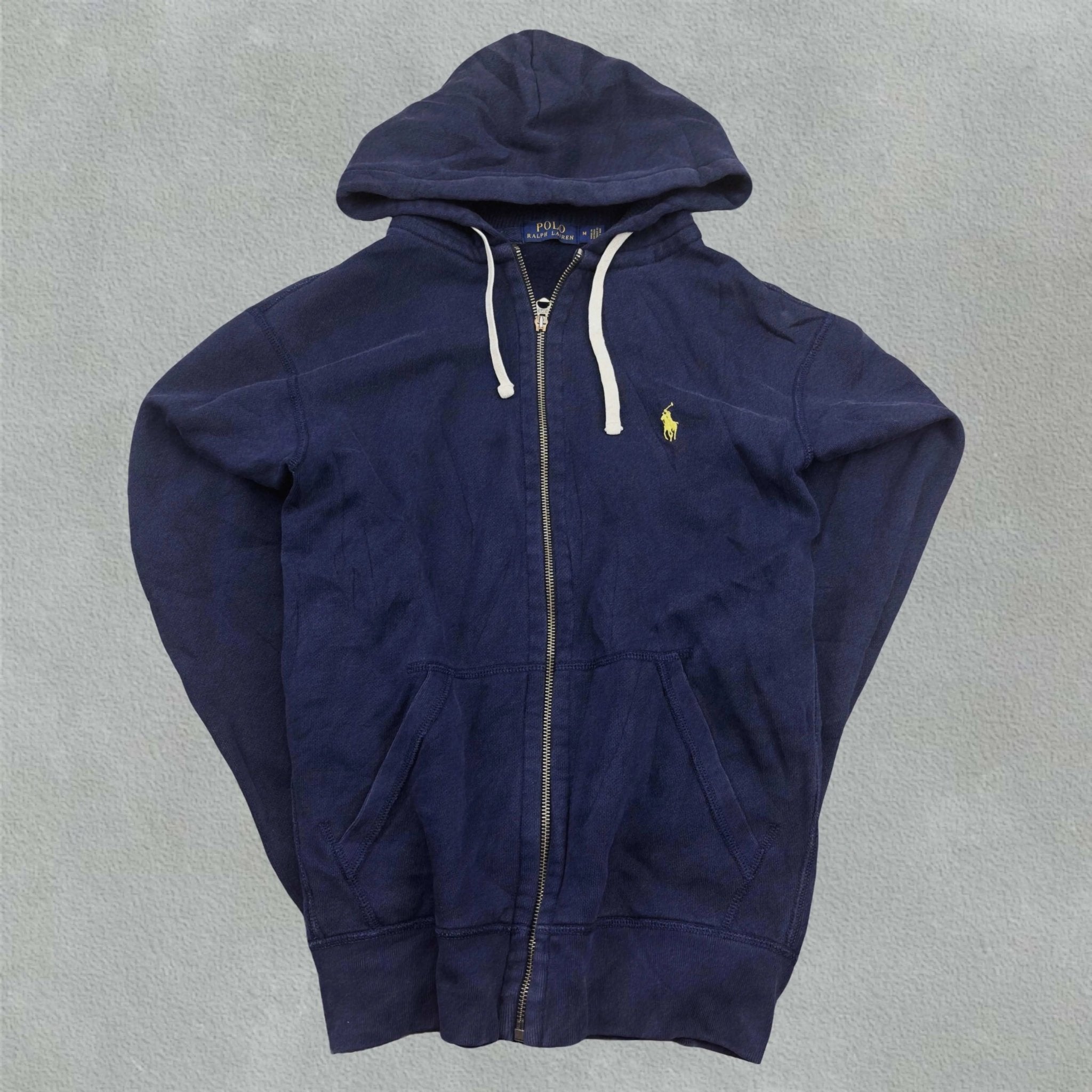 Blue Ralph Lauren Zip Vest - M - Very Good - Revaleur