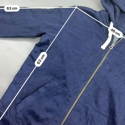 Blue Ralph Lauren Zip Vest - M - Very Good - Revaleur