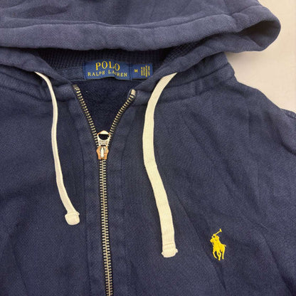 Blue Ralph Lauren Zip Vest - M - Very Good - Revaleur