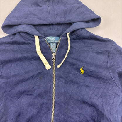 Blue Ralph Lauren Zip Vest - M - Very Good - Revaleur