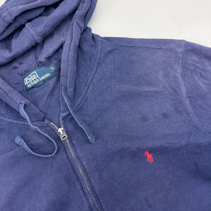 Blue Ralph Lauren Zip Vest - Men L - Good - Revaleur