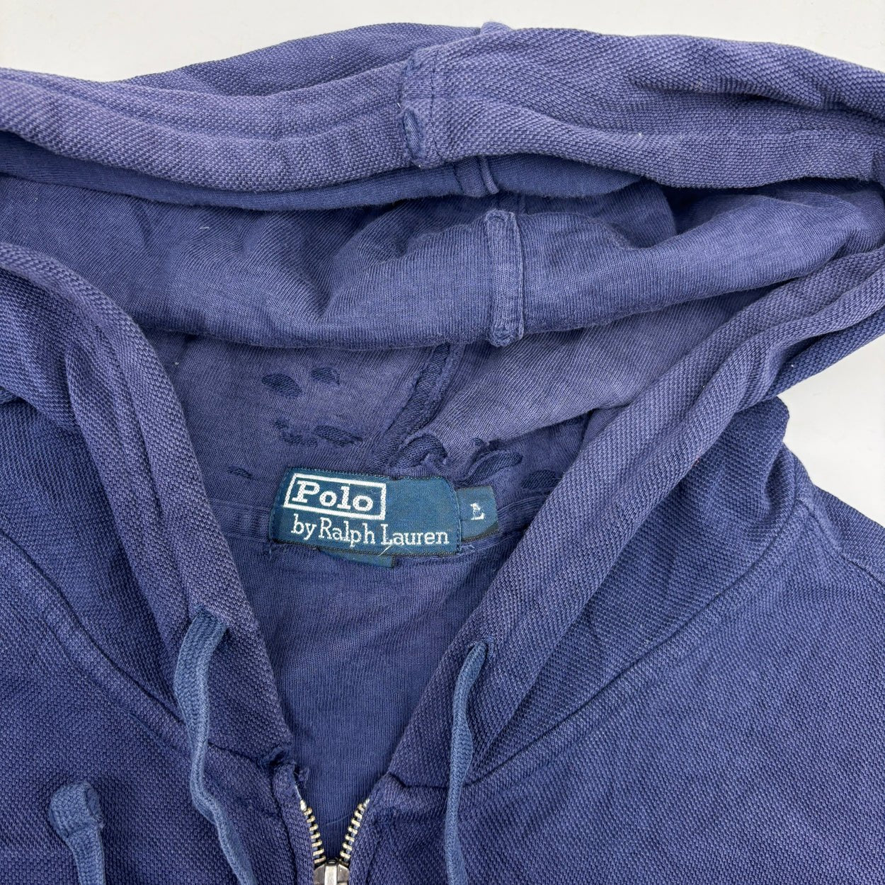 Blue Ralph Lauren Zip Vest - Men L - Good - Revaleur