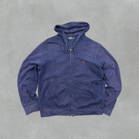 Blue Ralph Lauren Zip Vest - Men L - Good - Revaleur
