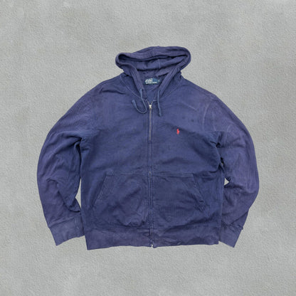 Blue Ralph Lauren Zip Vest - Men L - Good - Revaleur