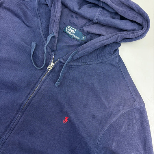 Blue Ralph Lauren Zip Vest - Men L - Good - Revaleur
