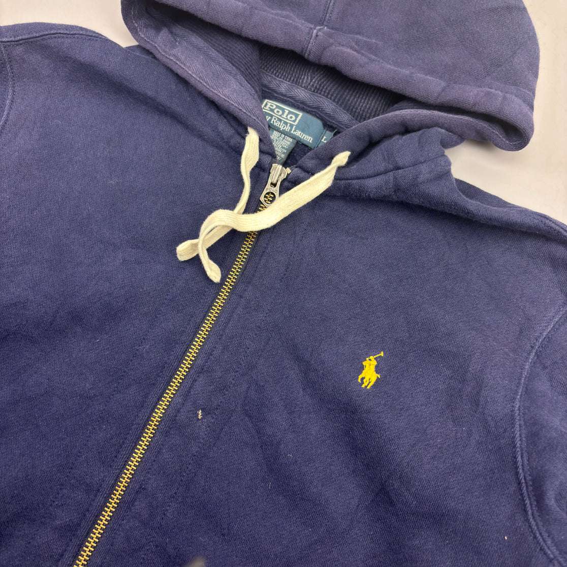 Blue Ralph Lauren Zip Vest - Men L - Very Good - Revaleur