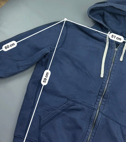 Blue Ralph Lauren Zip Vest - Men L - Very Good - Revaleur