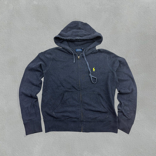 Blue Ralph Lauren Zip Vest - Men L - Very Good - Revaleur