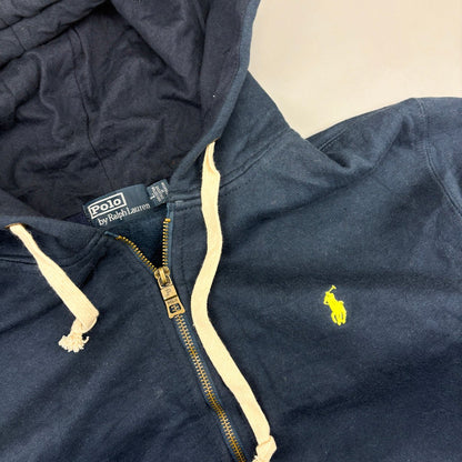 Blue Ralph Lauren Zip Vest - Men L - Very Good - Revaleur