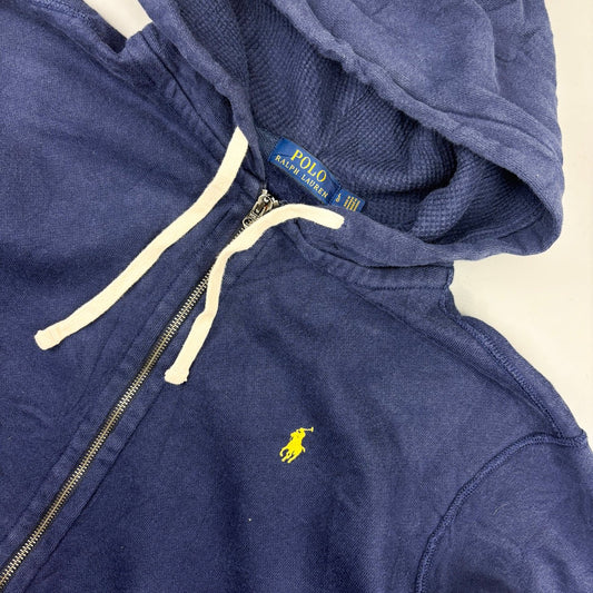 Blue Ralph Lauren Zip Vest - Men L - Very Good - Revaleur