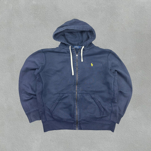 Blue Ralph Lauren Zip Vest - Men L - Very Good - Revaleur