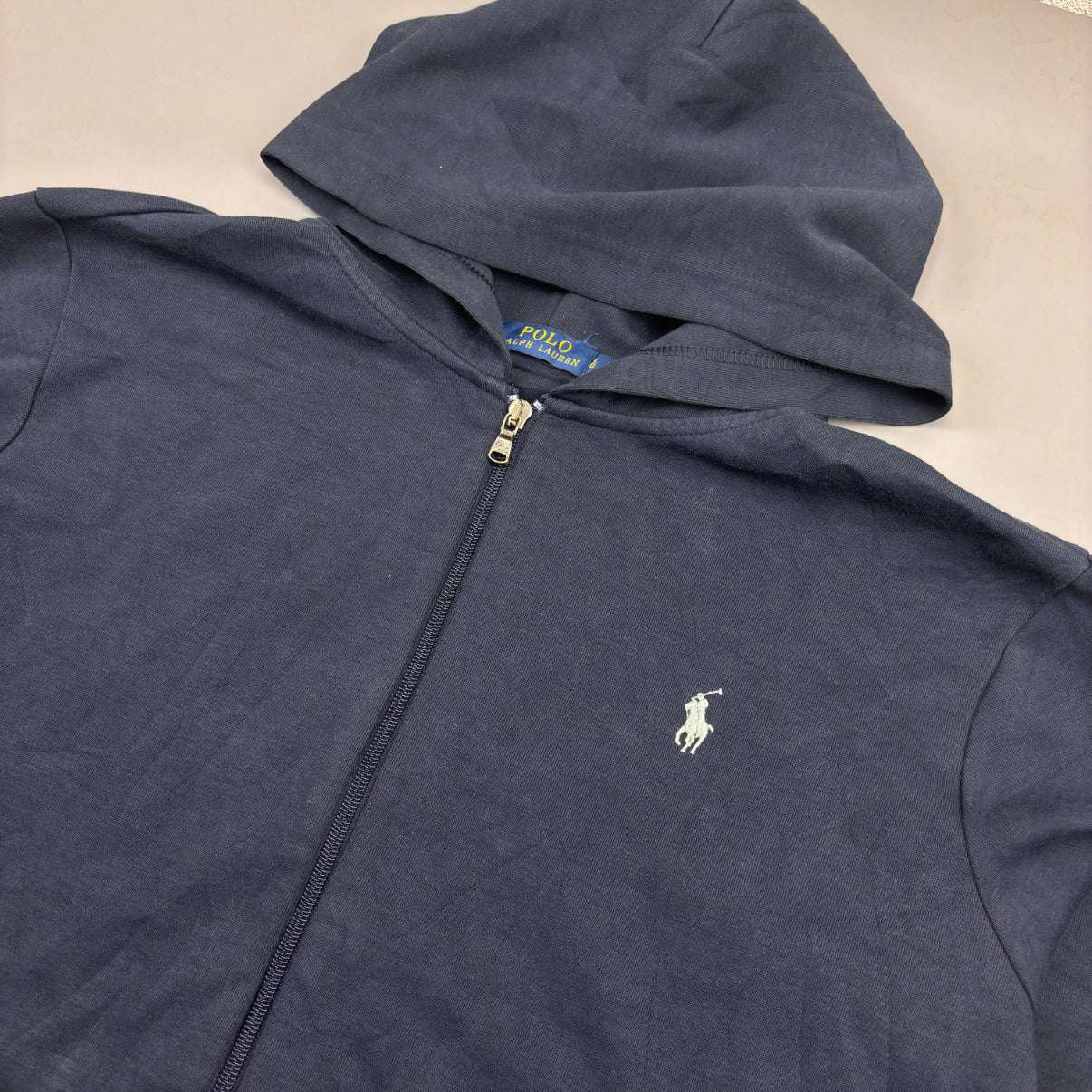 Blue Ralph Lauren Zip Vest - Men L - Very Good - Revaleur