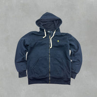 Blue Ralph Lauren Zip Vest - Men L - Very Good - Revaleur