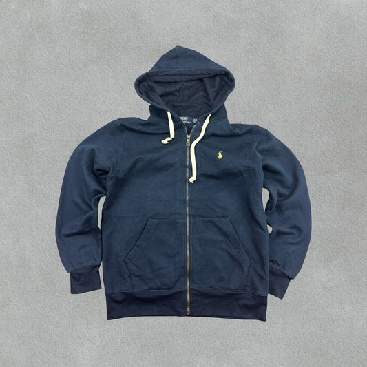 Blue Ralph Lauren Zip Vest - Men L - Very Good - Revaleur