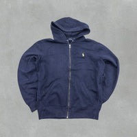 Blue Ralph Lauren Zip Vest - Men M - Very Good - Revaleur