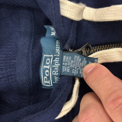 Blue Ralph Lauren Zip Vest - Men M - Very Good - Revaleur