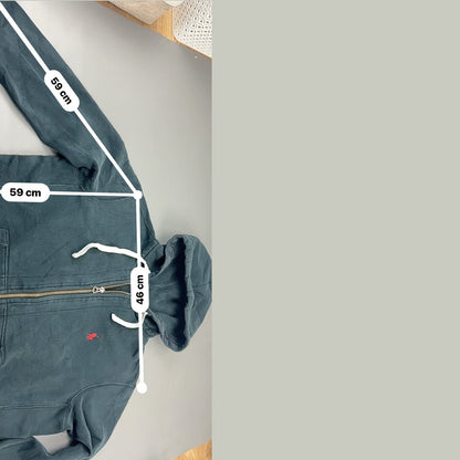 Blue Ralph Lauren Zip Vest - Men M - Very Good - Revaleur