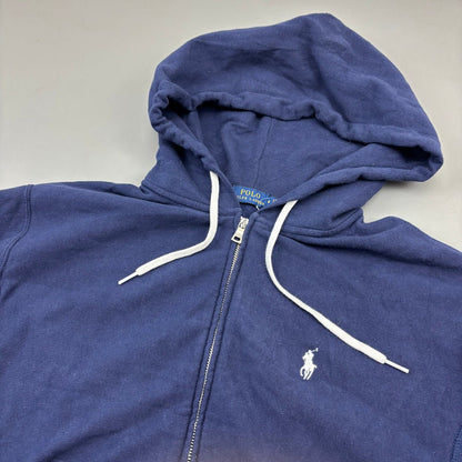 Blue Ralph Lauren Zip Vest - Men M - Very Good - Revaleur