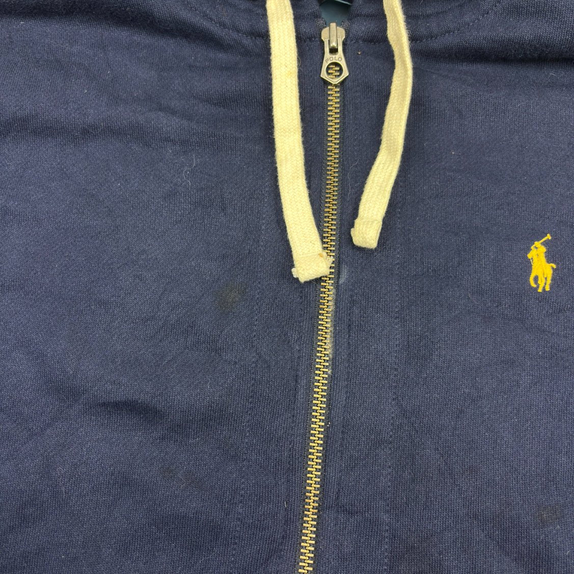 Blue Ralph Lauren Zip Vest - Men M - Very Good - Revaleur