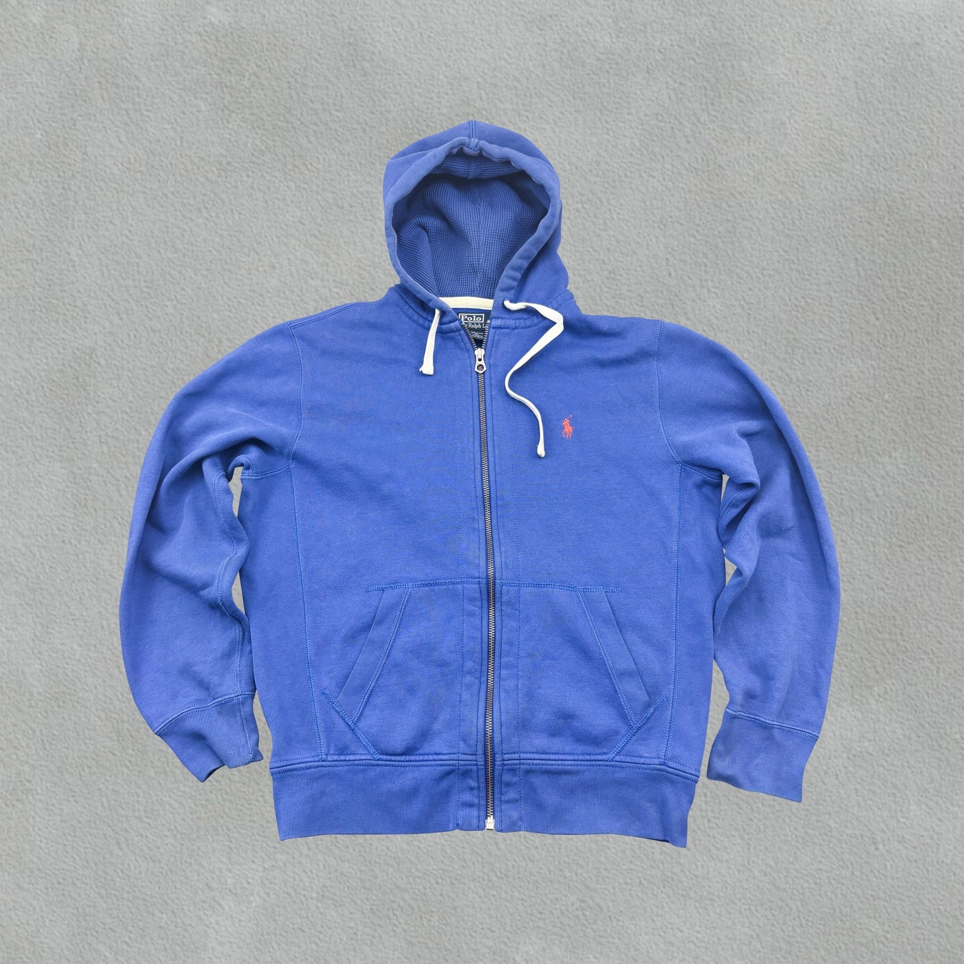 Blue Ralph Lauren Zip Vest - Men M - Very Good - Revaleur