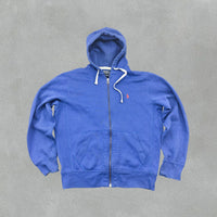 Blue Ralph Lauren Zip Vest - Men M - Very Good - Revaleur