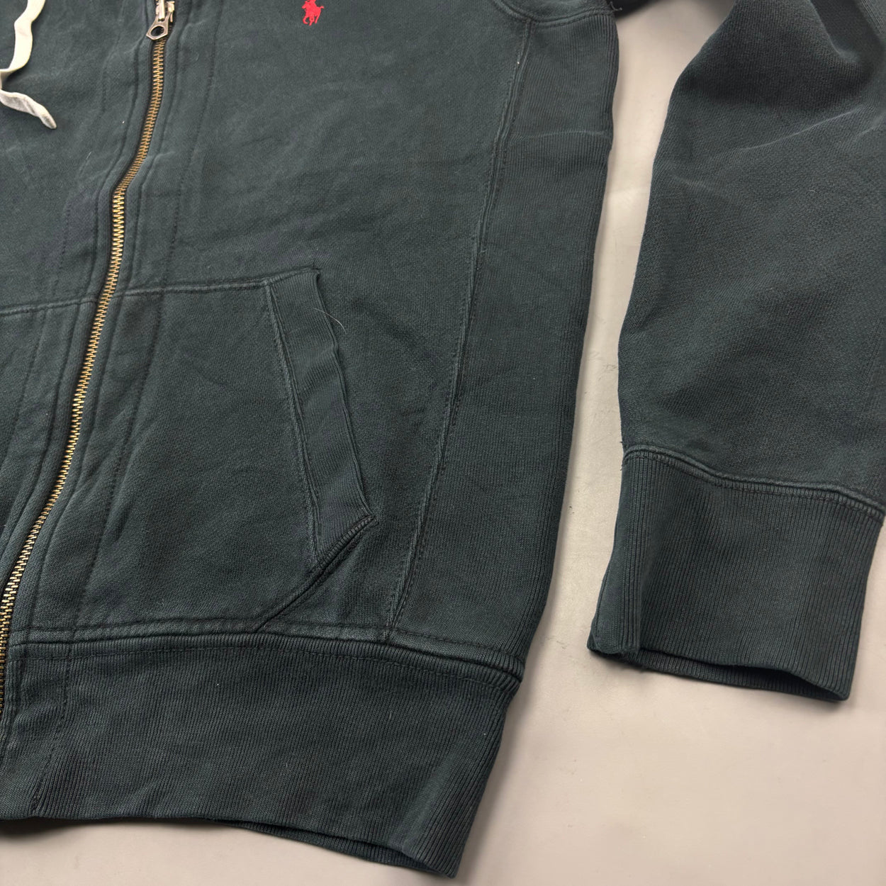 Blue Ralph Lauren Zip Vest - Men M - Very Good - Revaleur