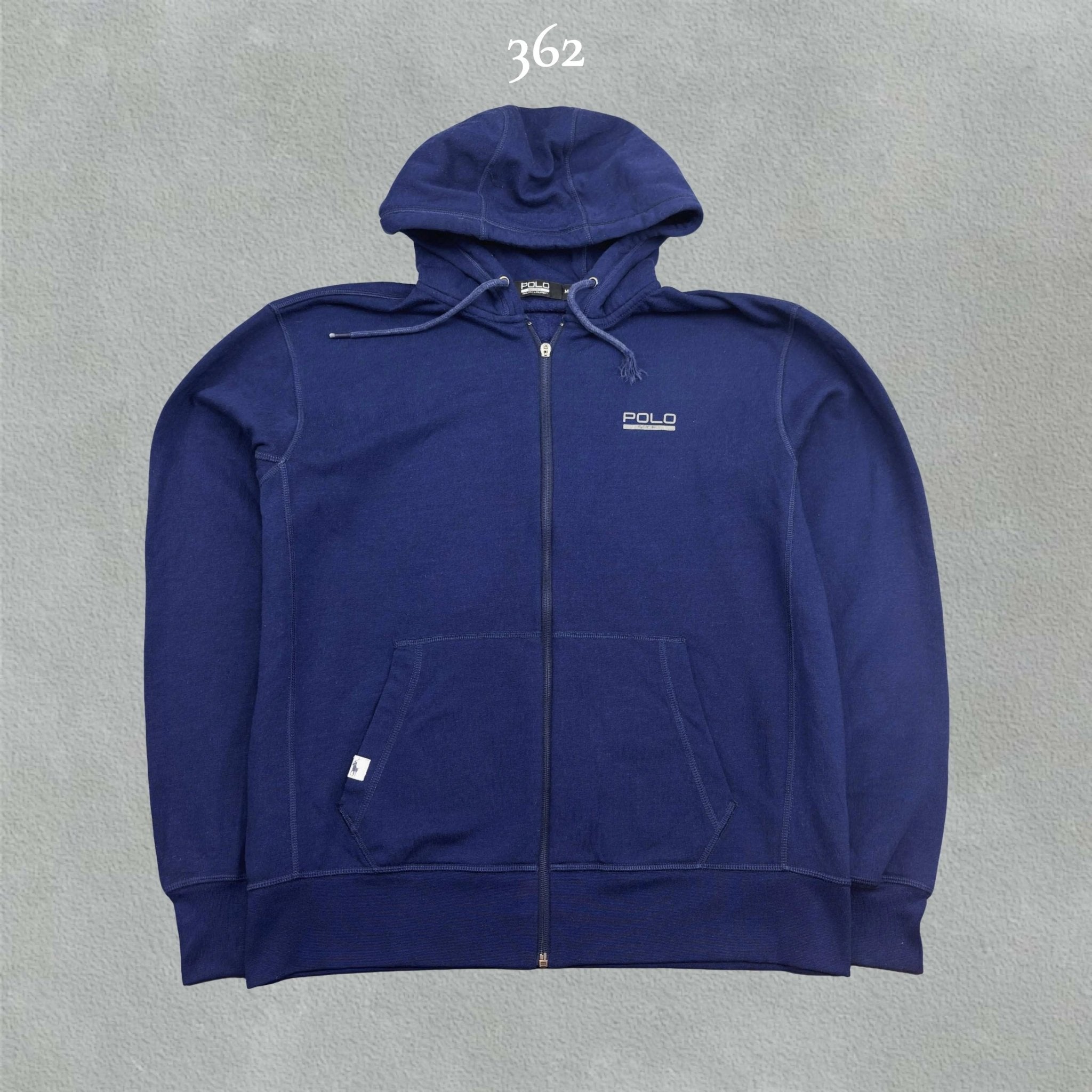 Blue Ralph Lauren Zip Vest - Men M - Very Good - Revaleur