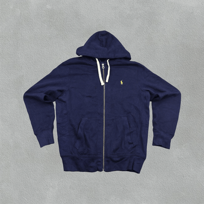 Blue Ralph Lauren Zip Vest - Men M - Very Good - Revaleur