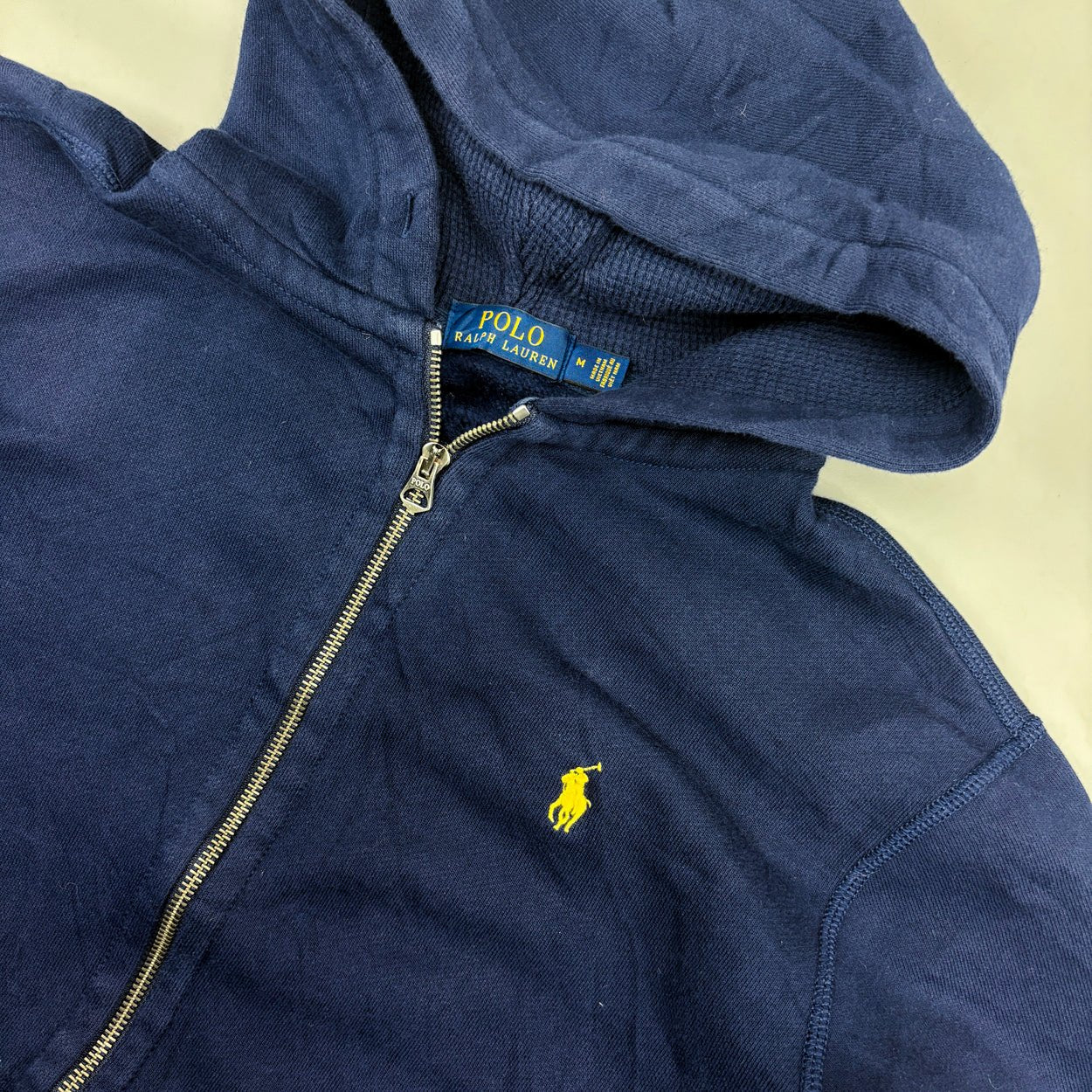 Blue Ralph Lauren Zip Vest - Men M - Very Good - Revaleur