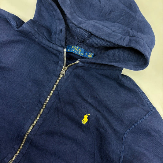 Blue Ralph Lauren Zip Vest - Men M - Very Good - Revaleur