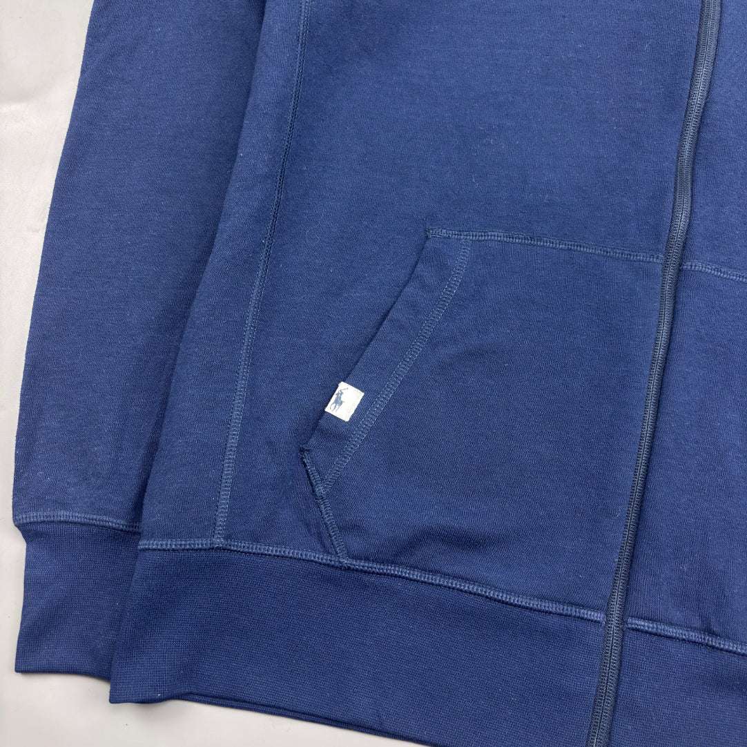 Blue Ralph Lauren Zip Vest - Men M - Very Good - Revaleur